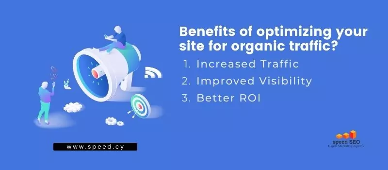 Benefits of seo for websites to receive more organic traffic from search engines
