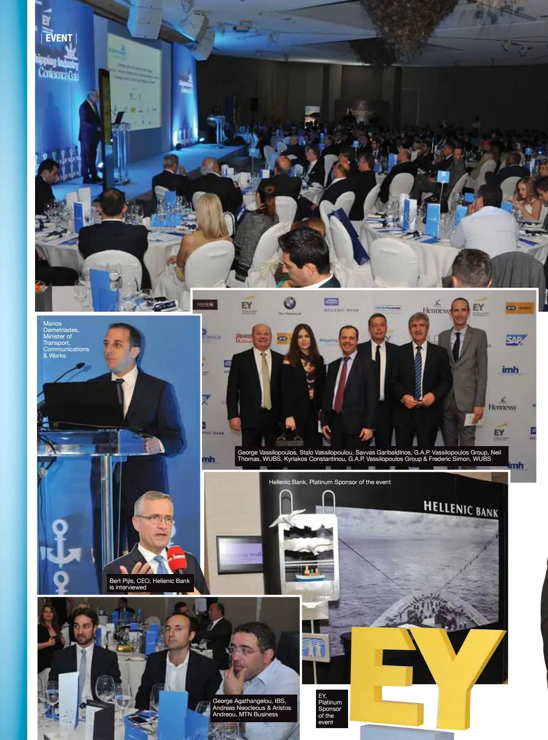 Hellenic bank sponsored events