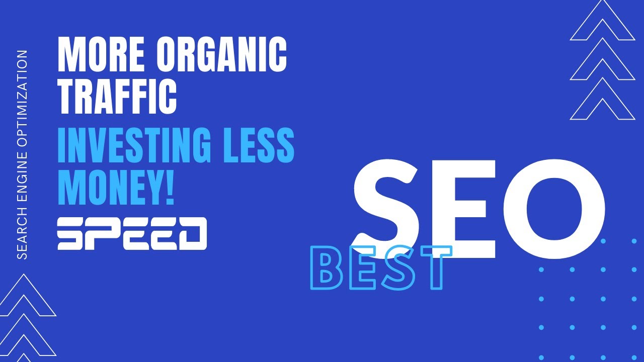 More organic traffic - Speed SEO Business Philosophy
