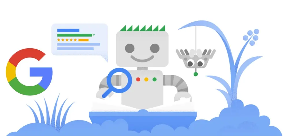 Illustration of google measurement robot