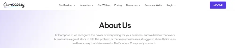 Compose. Ly - seo content writing service