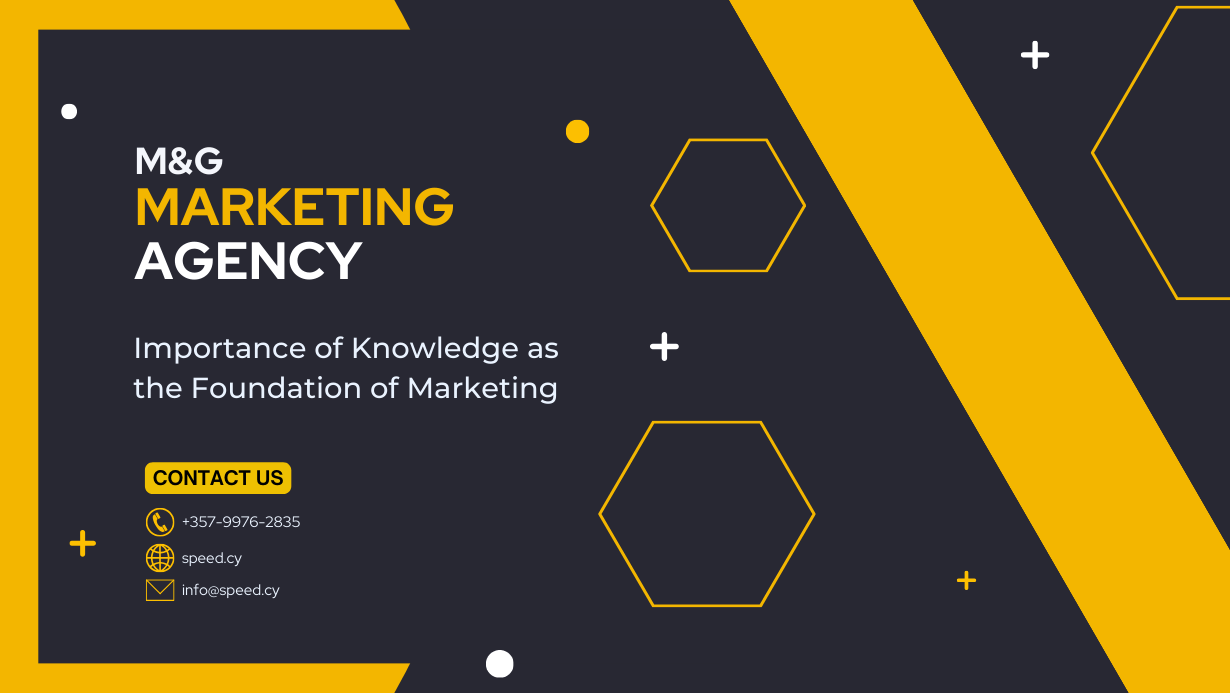 The importance of knowledge as the foundation of effective online marketing